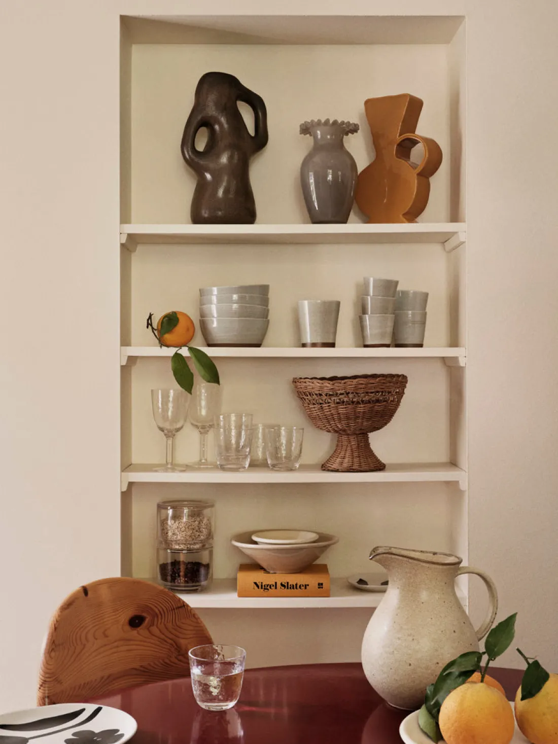 Broste Copenhagen Hammered Rotweinglas