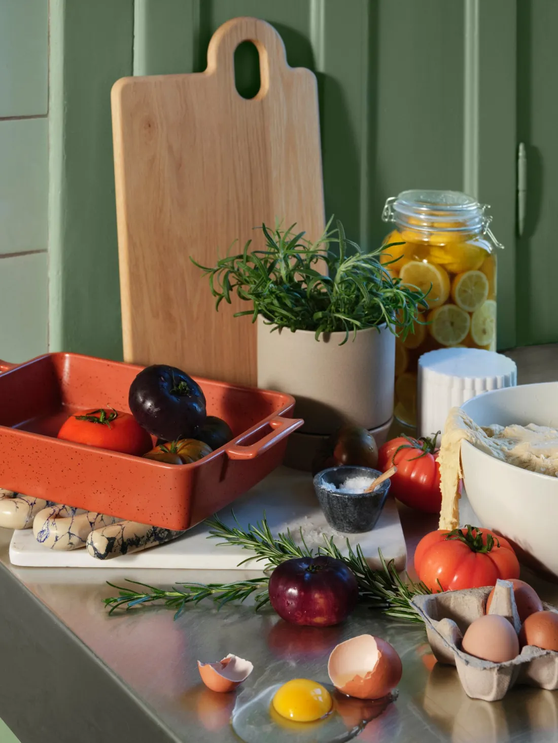 Broste Copenhagen Marina Schüssel mit Löffel