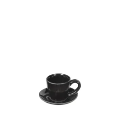 Broste Copenhagen Nordic Coal Espressotasse mit Untertasse