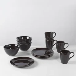 Broste Copenhagen Nordic Coal Frühstücksset für vier