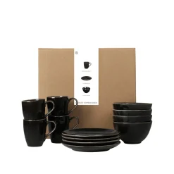 Broste Copenhagen Nordic Coal Frühstücksset für vier