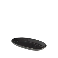 Broste Copenhagen Nordic Coal Platte oval
