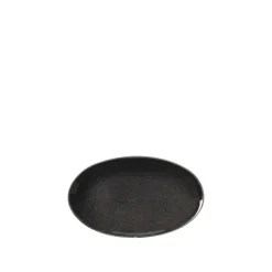 Broste Copenhagen Nordic Coal Platte oval