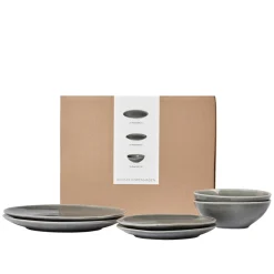 Broste Copenhagen Nordic Rain Geschirsets mittag für zwei