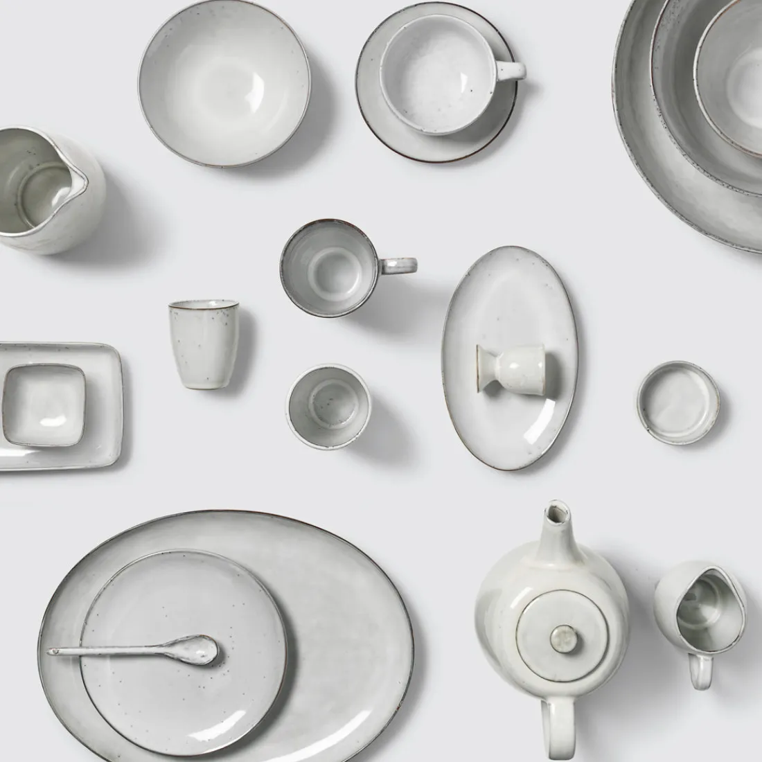 Broste Copenhagen Nordic Sand Butterschale