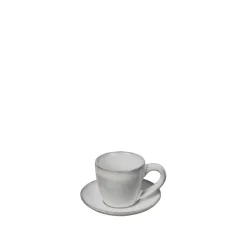 Broste Copenhagen Nordic Sand Espressotasse mit Untertasse