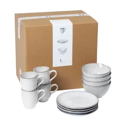 Broste Copenhagen Nordic Sand Frühstücksset für vier