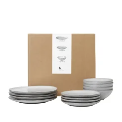 Broste Copenhagen Nordic Sand Geschirsets mittag für vier