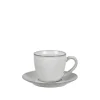 Broste Copenhagen Nordic Sand Tasse mit Untertasse