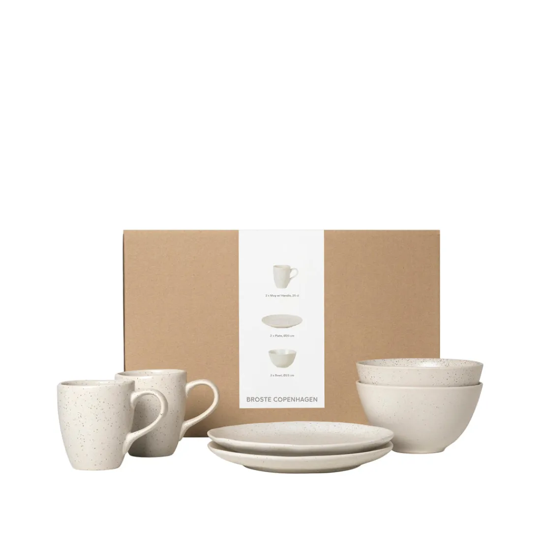 Broste Copenhagen Nordic Vanilla Frühstücksset für zwei
