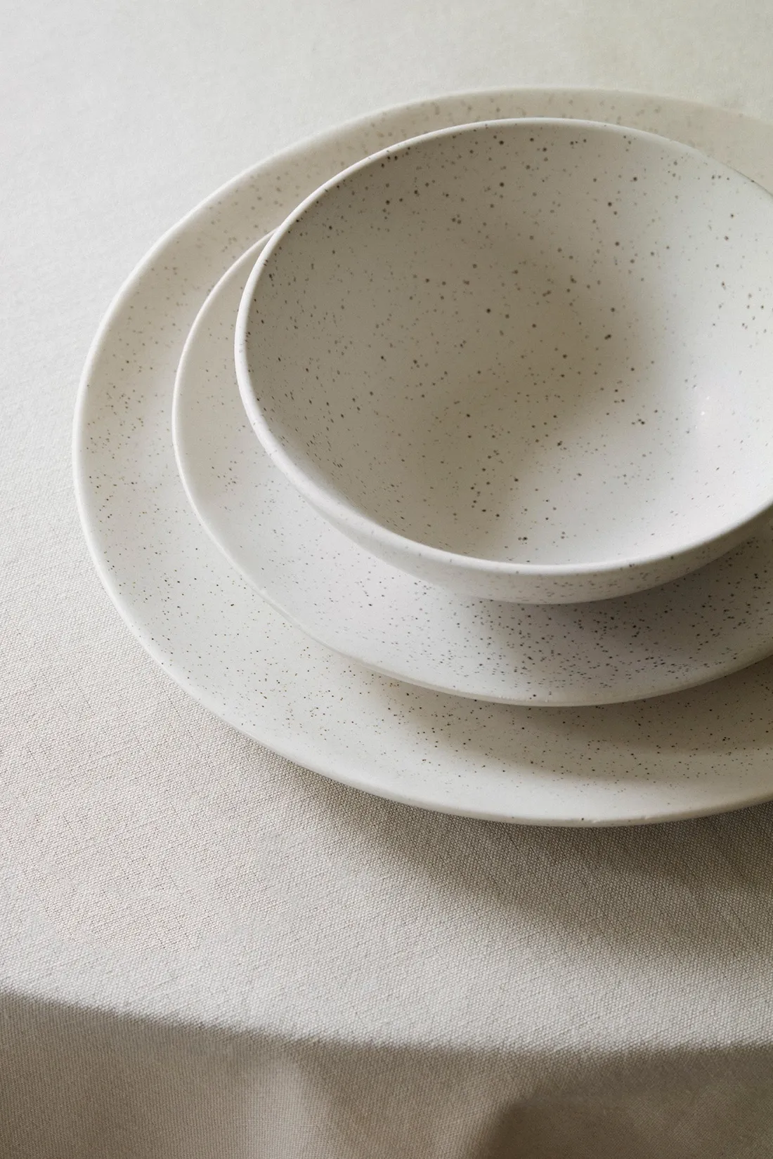 Broste Copenhagen Nordic Vanilla Geschirsets mittag für zwei