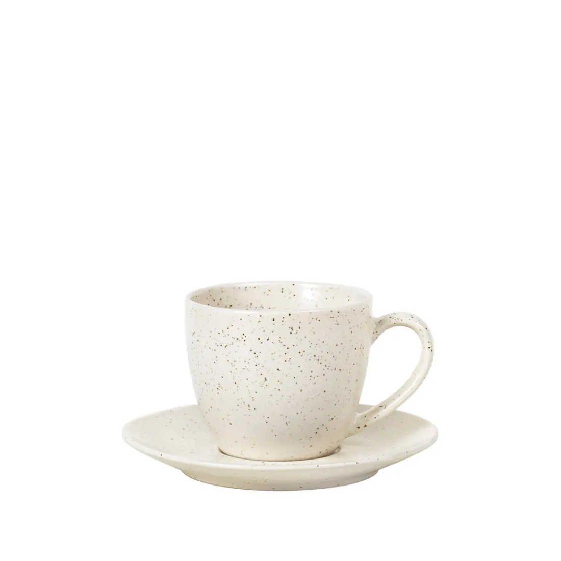 Broste Copenhagen Nordic Vanilla Tasse mit Untertasse