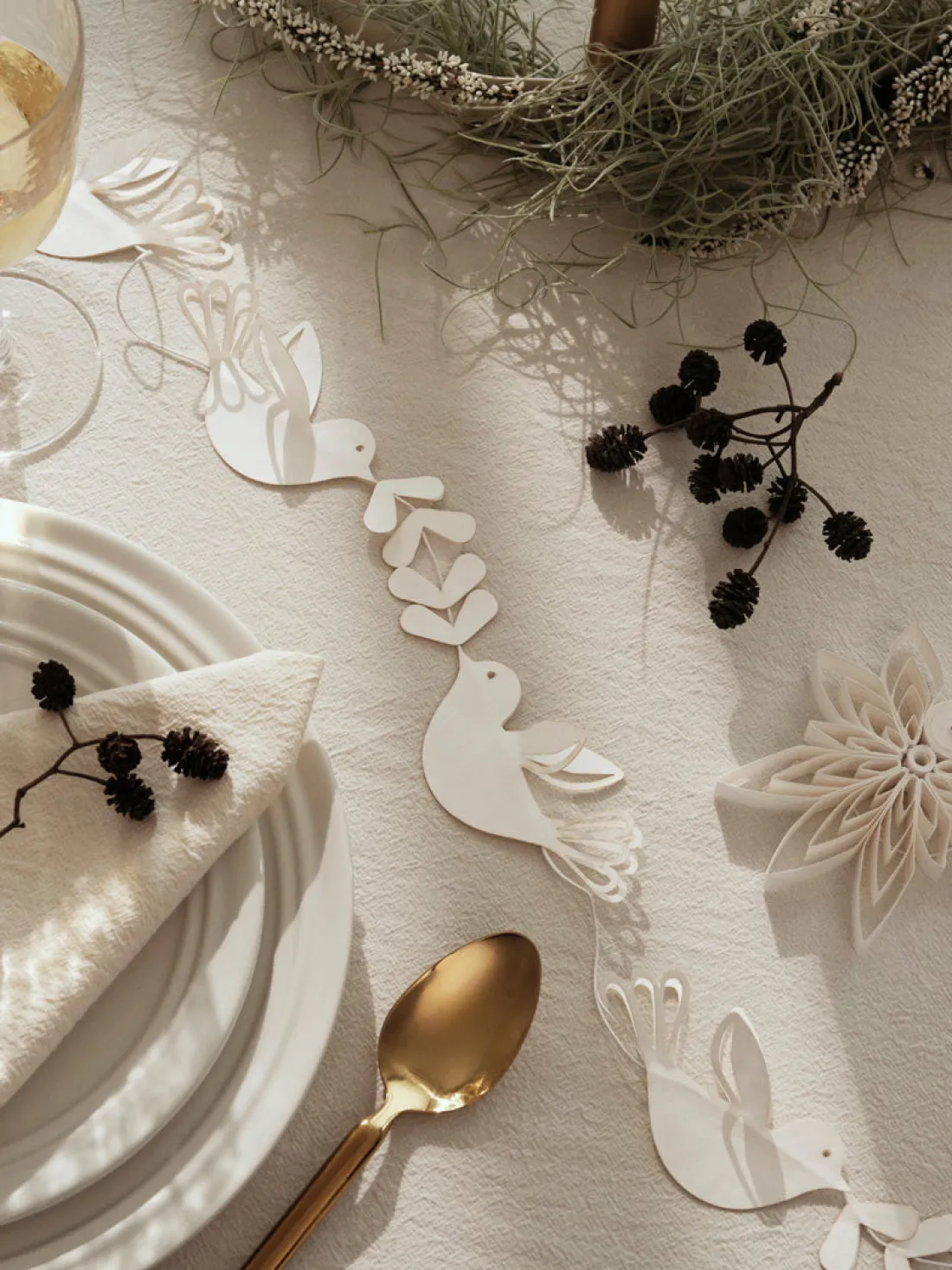 Broste Copenhagen Nostalgia Girlande Bird