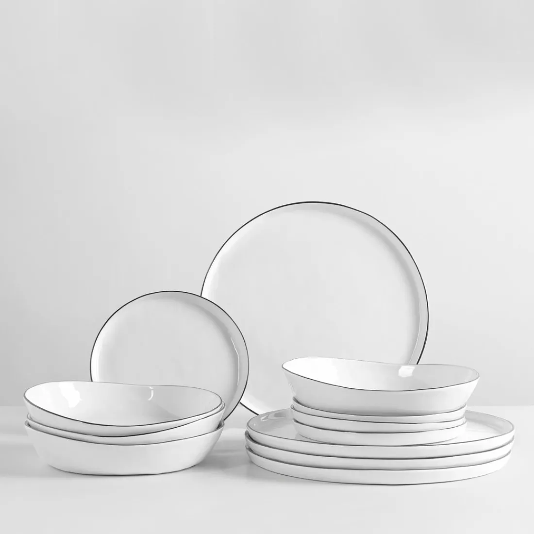 Broste Copenhagen Salt Geschirsets mittag für vier