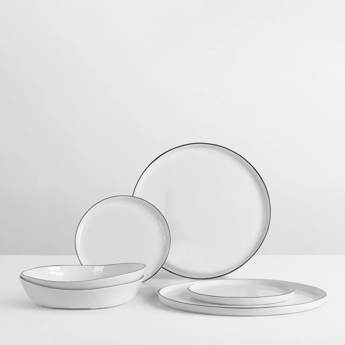 Broste Copenhagen Salt Geschirsets mittag für zwei